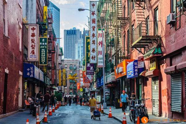 Barrios de Nueva York - Chinatown y Little Italy